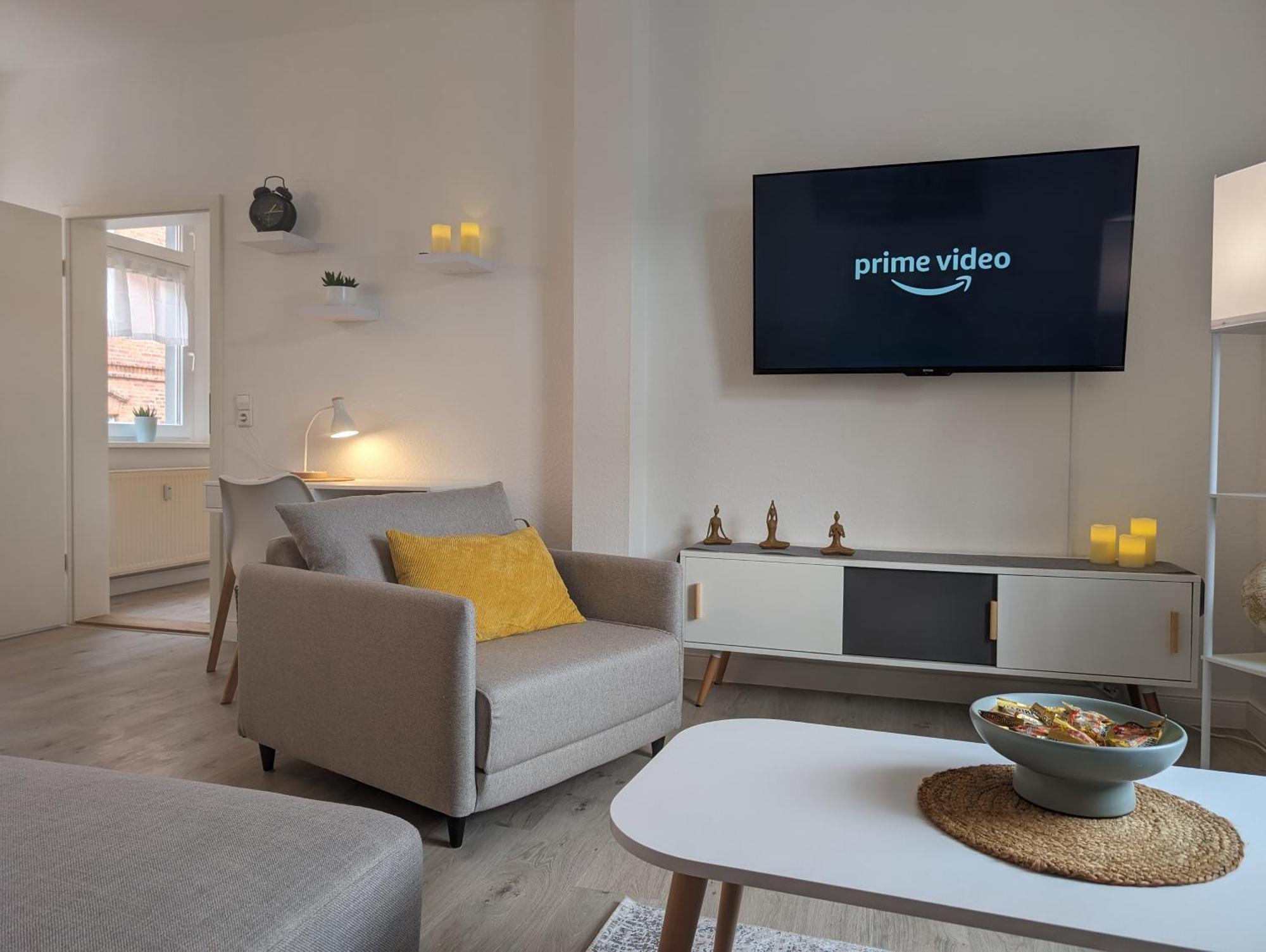 Casa Apartment Modern Vintage Flexibilitaet Pur- Perfektes Apartment Fuer Familien Und Geschaeftsreisende 5 Schlafplaetze, Vollausstattung, Amazon Prime & Parkplatz Inklusive Magdeburgo Esterno foto